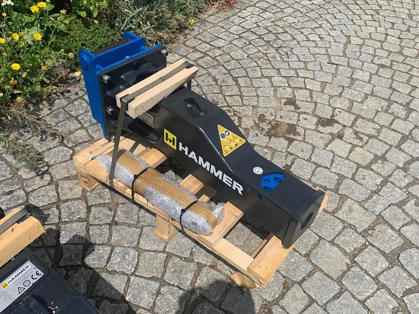 2022 Hammer HM100 Hydraulikhammer mit Lehnhoff MS01 Aufnahme - 2