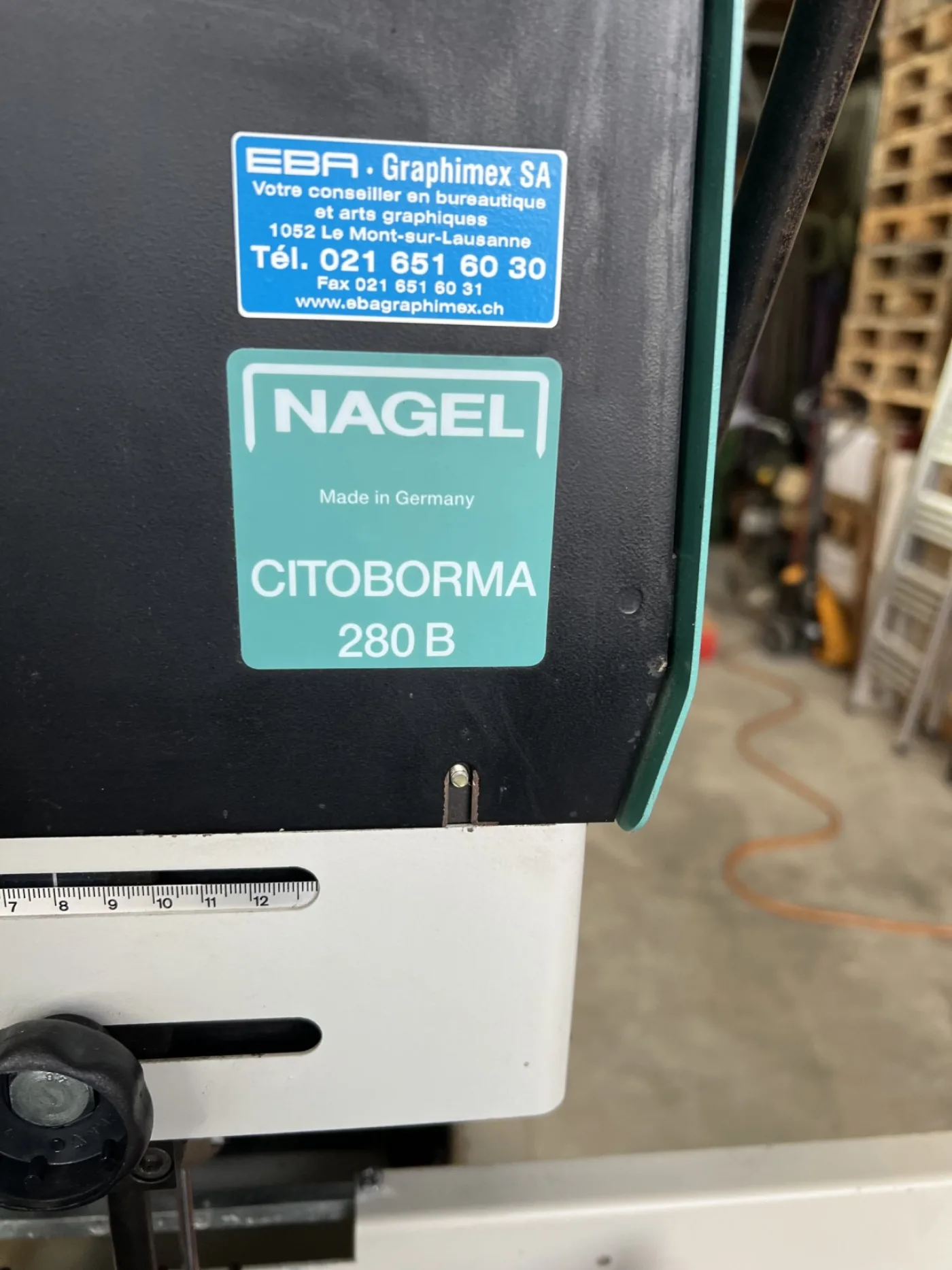 Foreuse NAGEL CITOBORMA 280 B - 7