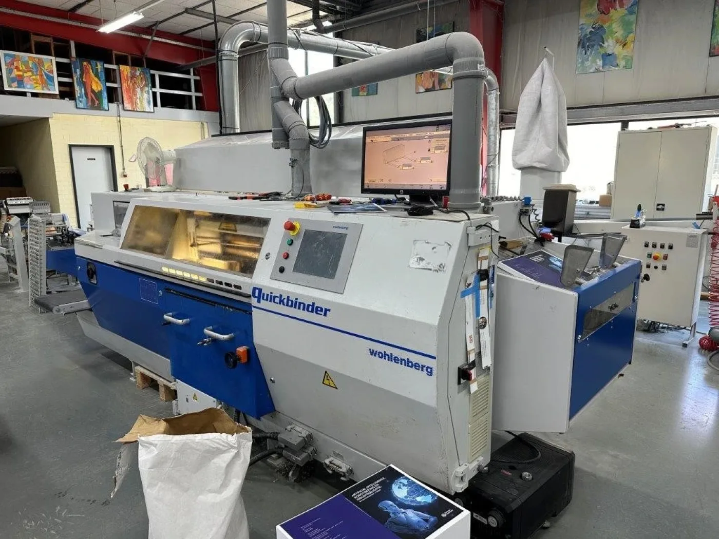 Wohlenberg Quickbinder encuadernadora - 4