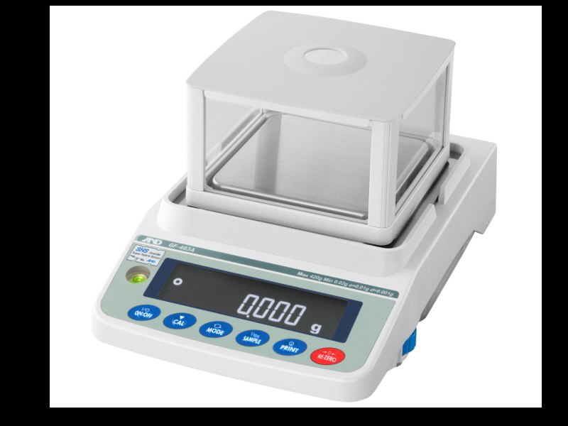 A&D GX&GF-403A Series Precision 3-Place Balance