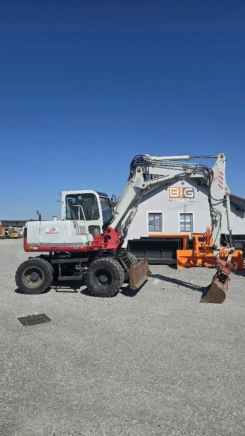 2003 Takeuchi TB175W Mobilbagger