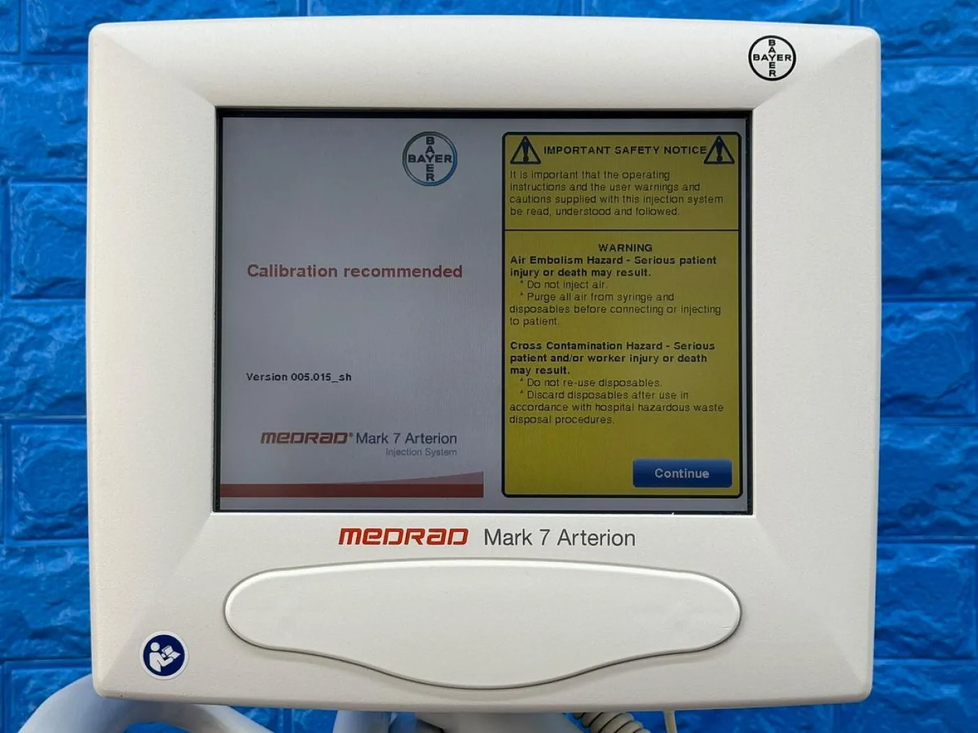 Bayer Medrad Mark 7 Arterion Injector YOM: 2017 - 4