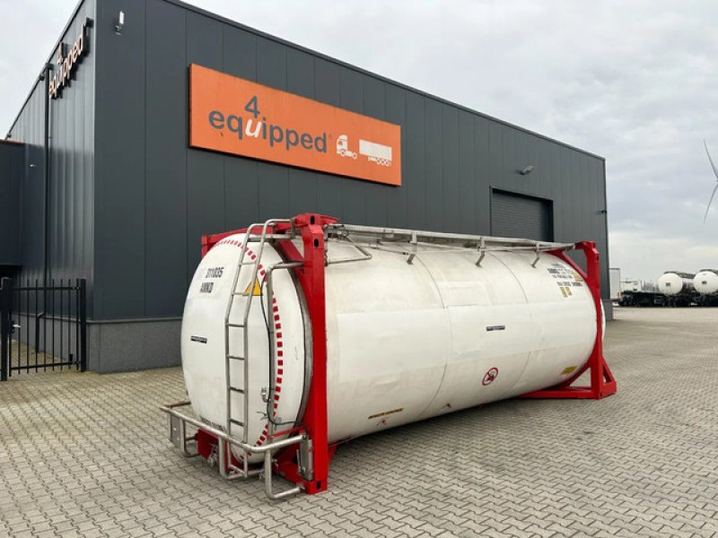 20FT SWAP BODY / 31.180L / steam heating / T11 / AMKD / 2.5Y+CSC insp.: 08/2026