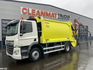 DAF FA CF 340 Euro 6 Norba 17 m³ + Palfinger 3.8 Tonmeter laadkraan + Winch