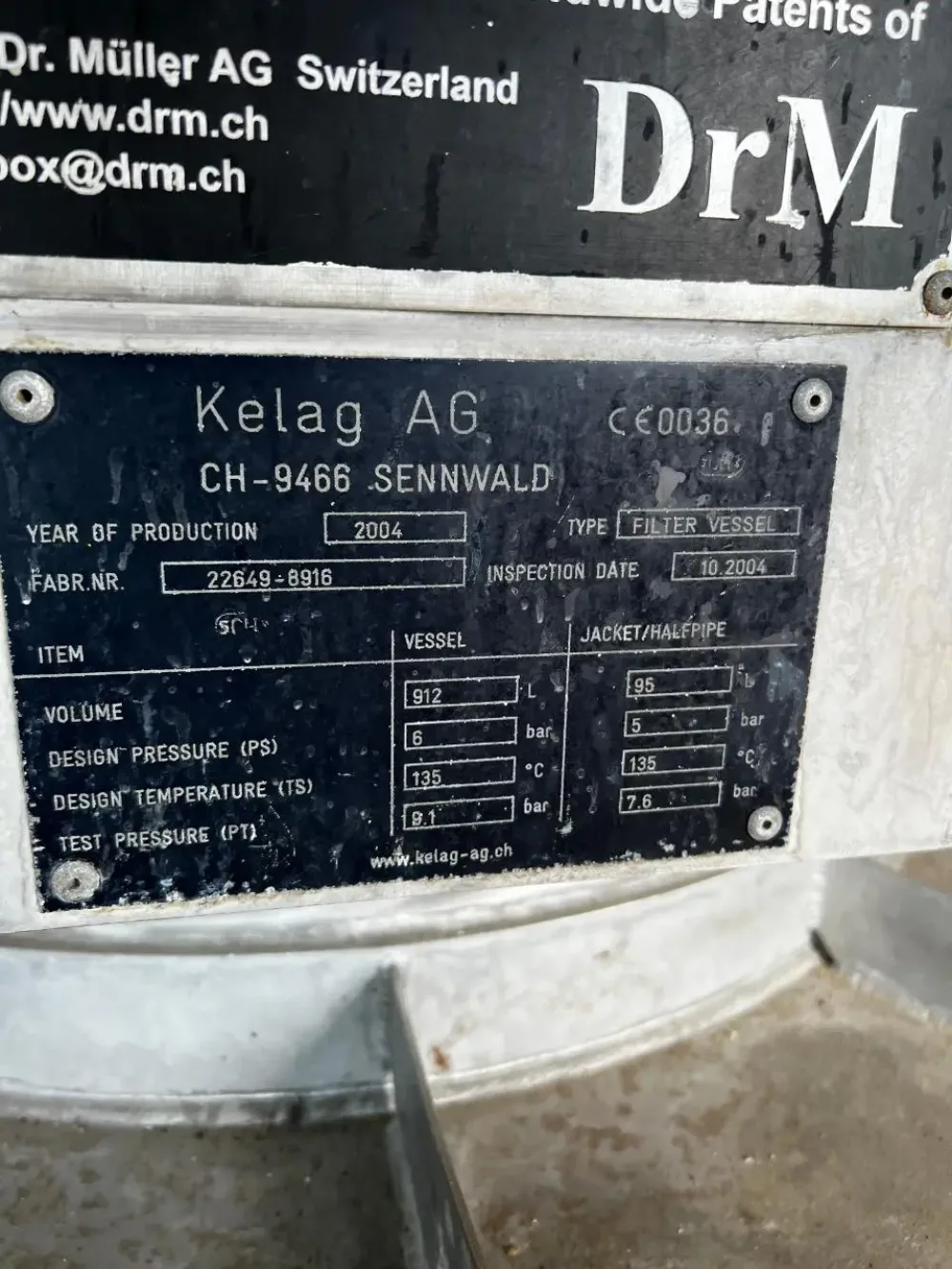 FUNDABAC FILTER IN STAINLESS STEEL
