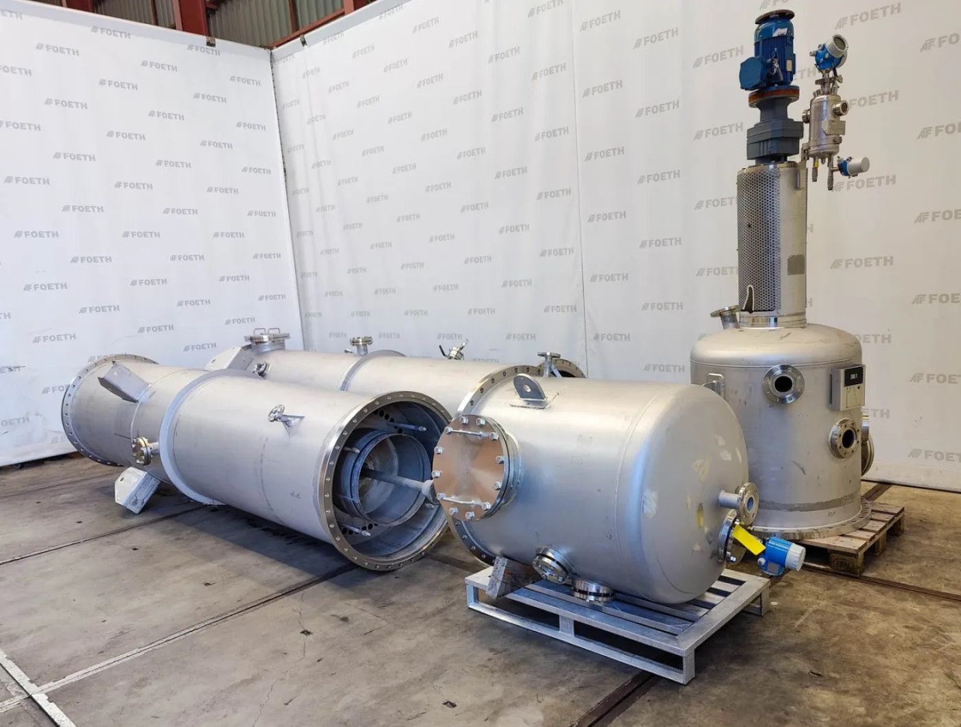 Kuehni Mixer setler column - Extraction - 4