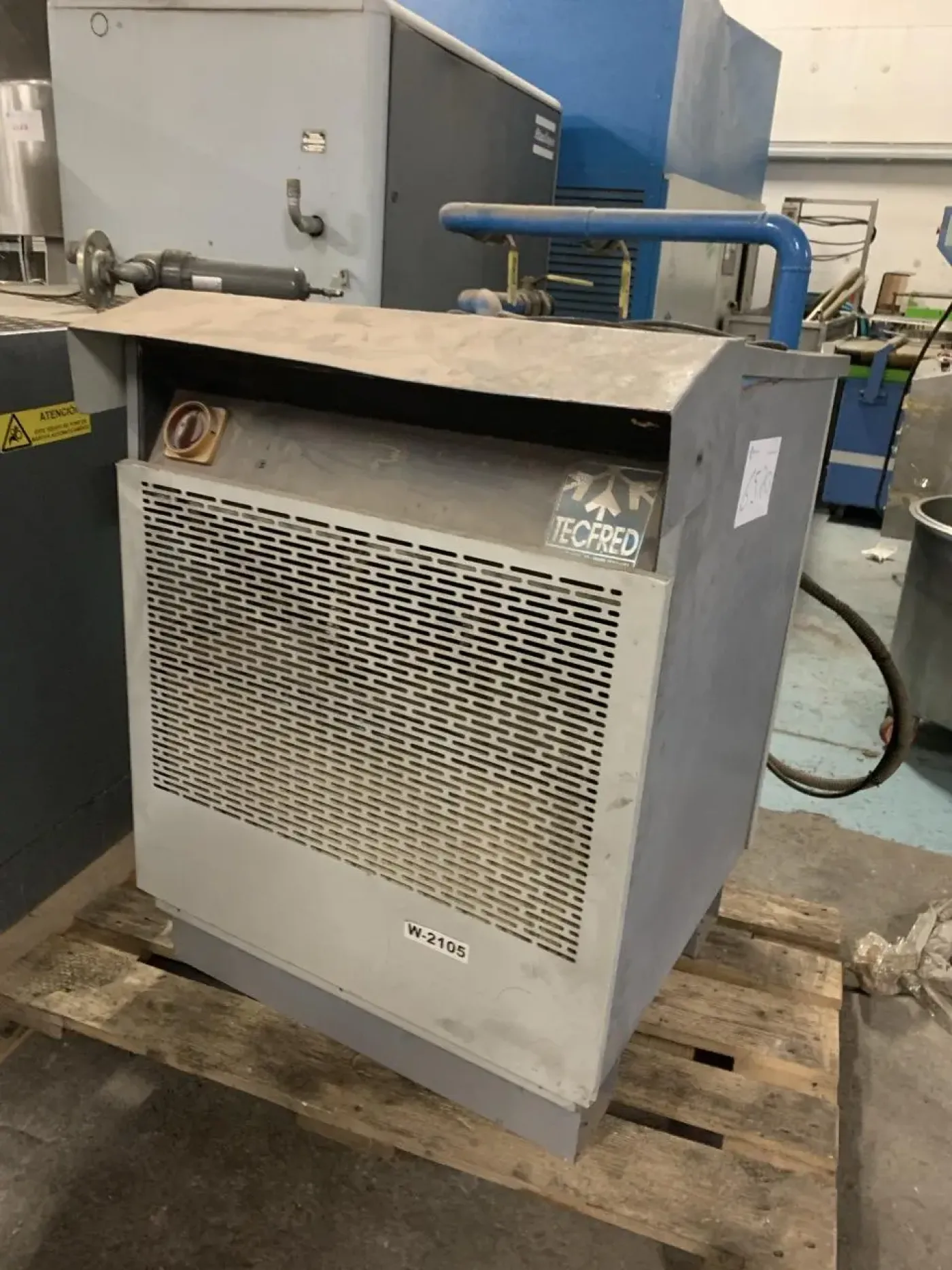 USED TEC-FRED INDUSTRIAL REFRIGERATION SYSTEM - 5