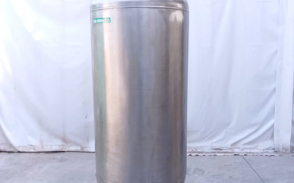SERBATOIO IN ACCIAIO INOX 500 LT