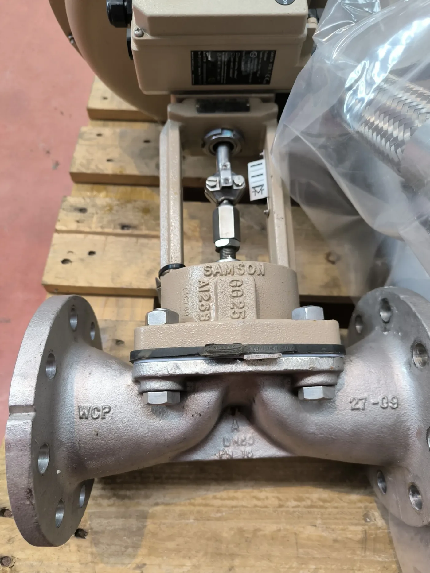 PROPORTIONAL SOLENOID VALVE SAMSON DN80 ATEX - 4