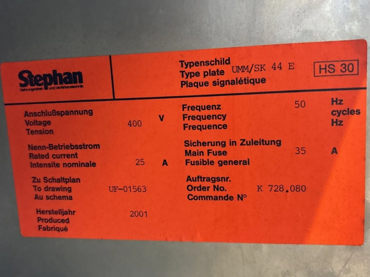 Stephan UMM/SK 44 E - Cutter - 5