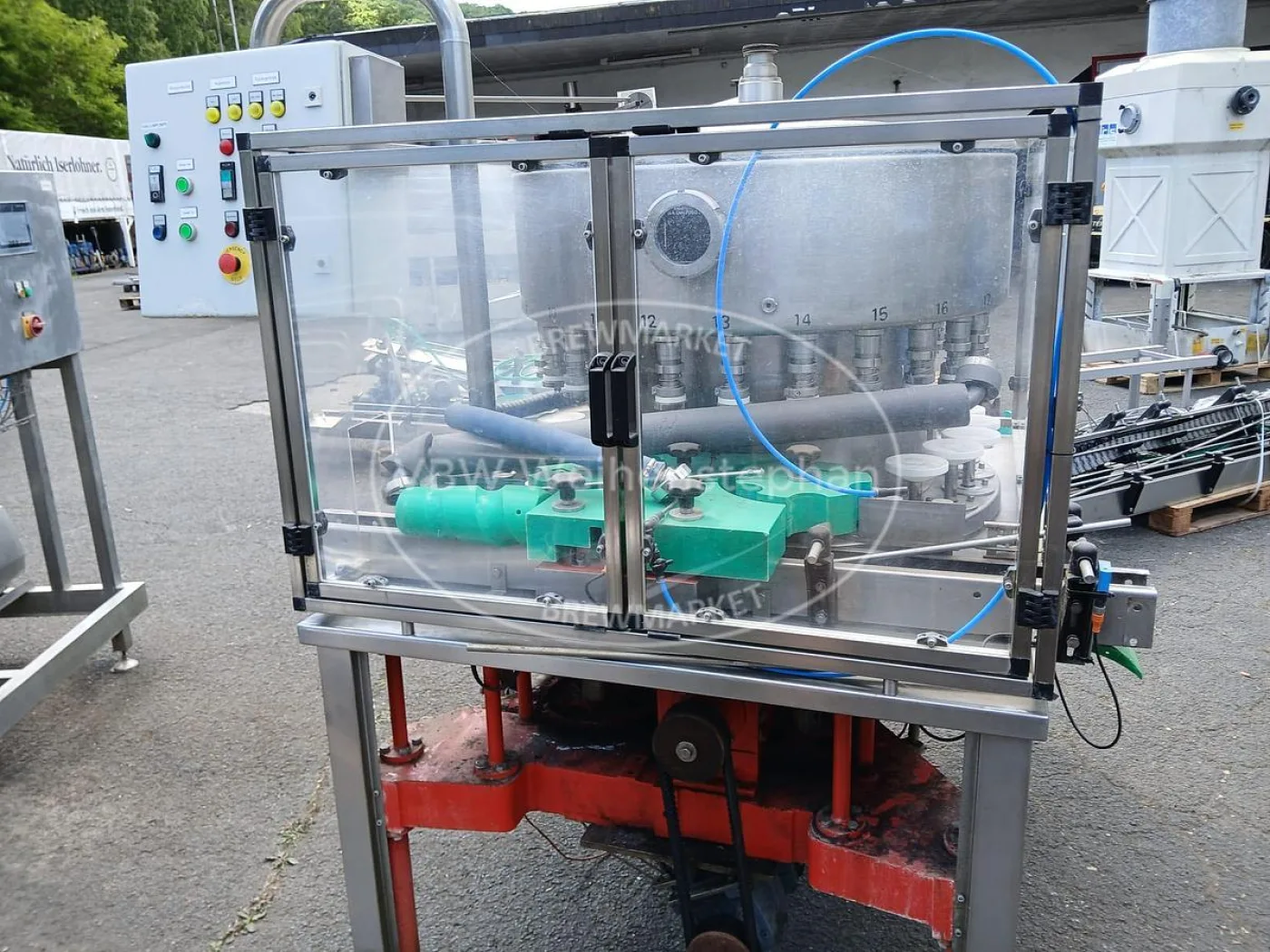 glass bottle vacuum filler - 5