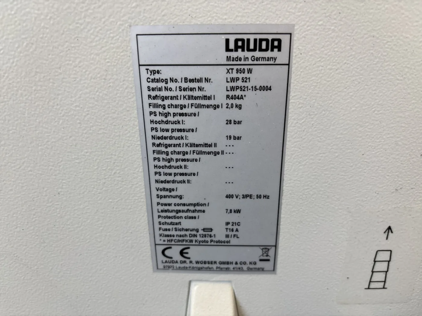 Lauda XT 950 W - Temperature control unit - 5