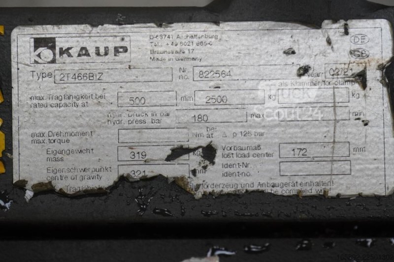 KAUP KAUP 2T466BIZ, Breite 1150 mm
