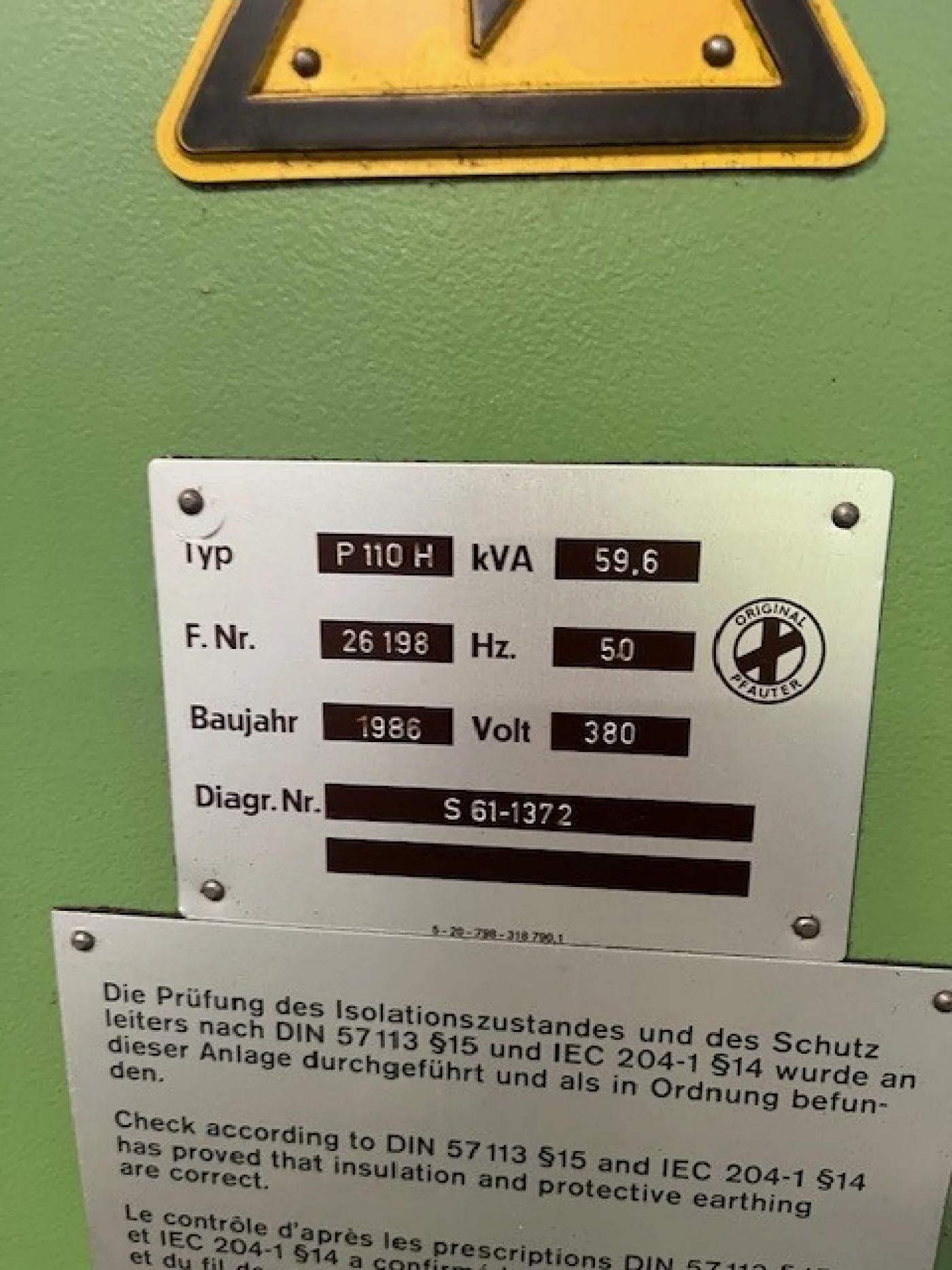 Horizontal Gear Hobbing Machine – PFAUTER P110H - 5