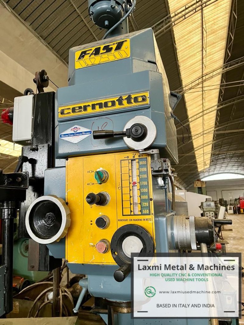 MNTR MILLING MACHINE, CERNOTTO - FAST H250 - Laxmi Metal & Machines, Rohtak