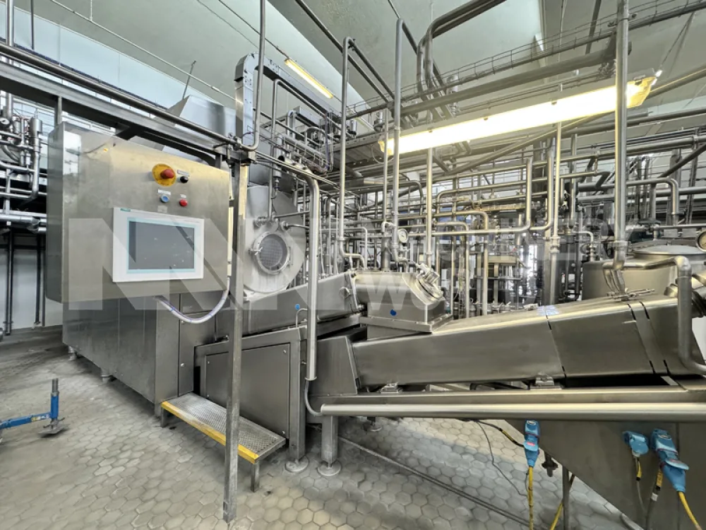 5,500kg per Hour GEA Westfalia BUD6000 Continuous Butter Churn with APV Bulk Butter Packer