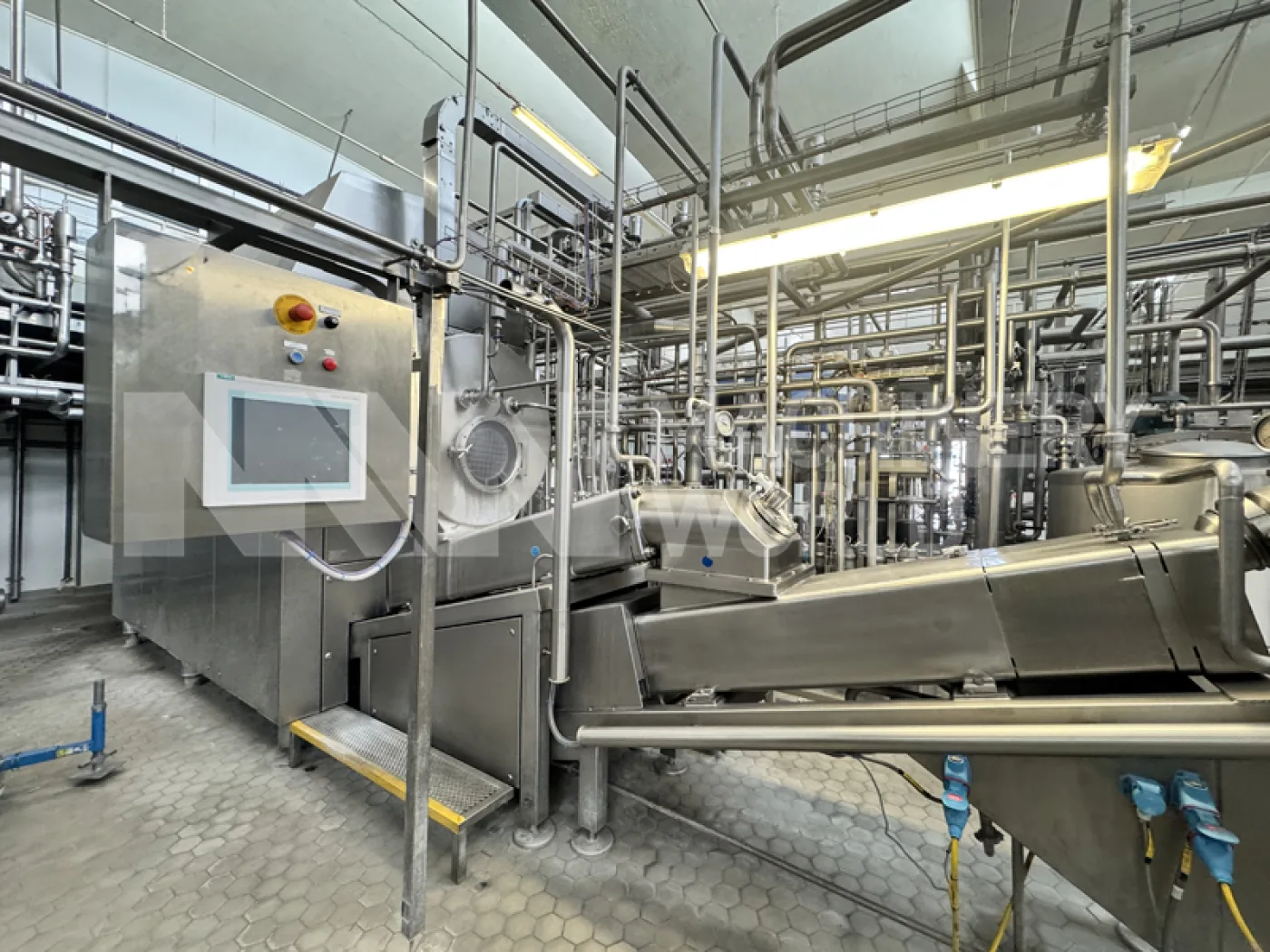 5,500kg per Hour GEA Westfalia BUD6000 Continuous Butter Churn with APV Bulk Butter Packer - 1