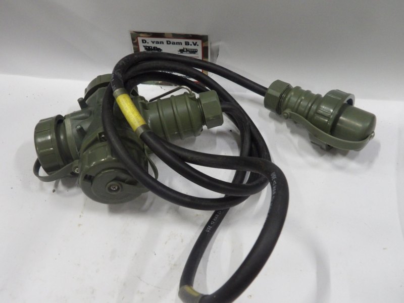 Bals Elektrotechnik 7400 - 3-voudige koppeling - 250 V - Groen IP67 - NOS
