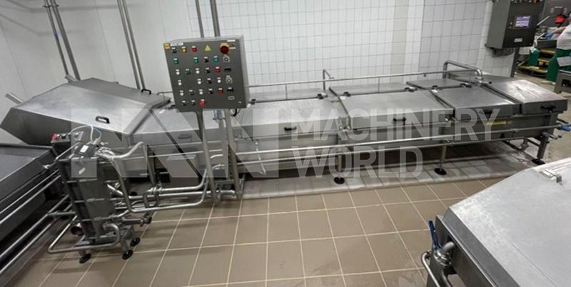1,500kg/hr COMAT Fully Automatic Mozzarella Ball Production Line (Year 2008)