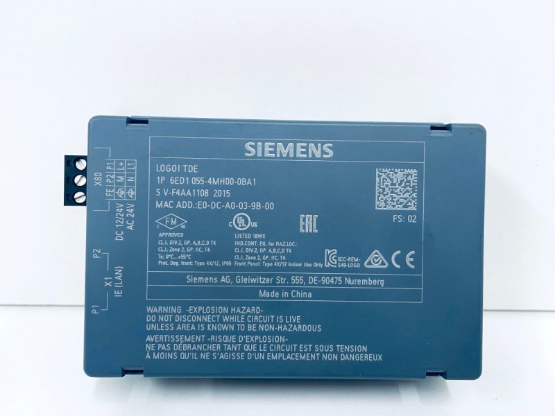 Siemens LOGO!TDE 1P 6ED1055-4MH00-0BA1