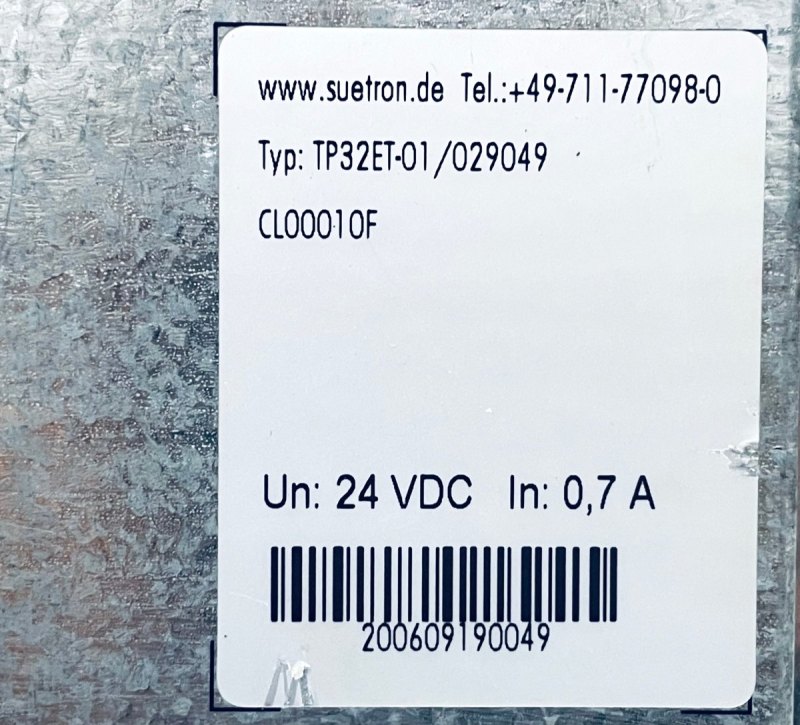 Sütron Touch-panel TP32ET-01/029049