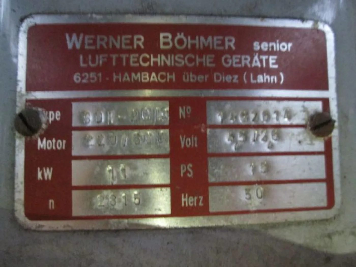 80 L – 20 LS BÖHMER ? - 1