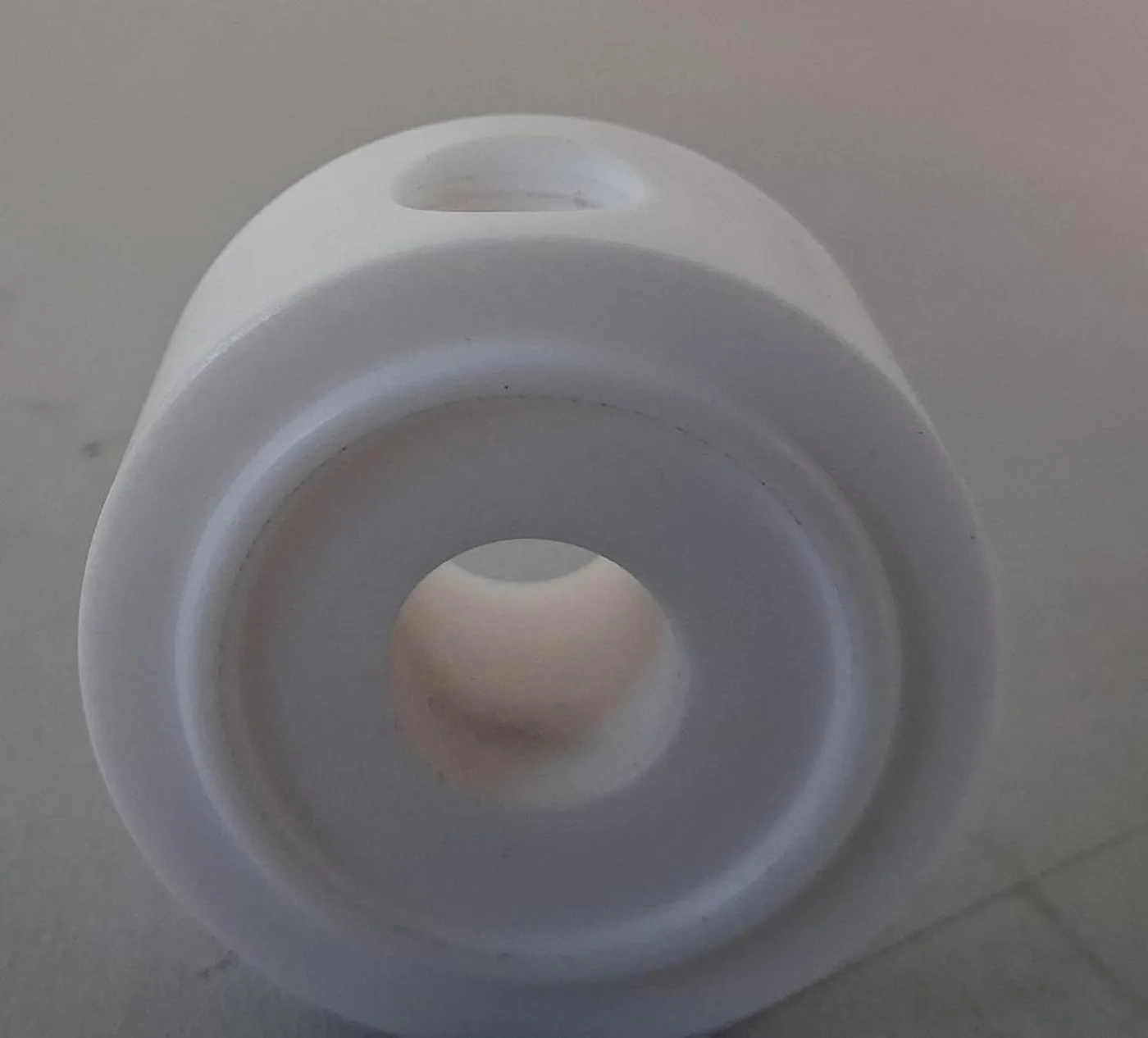 Normag Adapter aus PTFE (weiß) mit Anschluss G 1/4“ Innengewinde auf PF25-Anschluss - 4