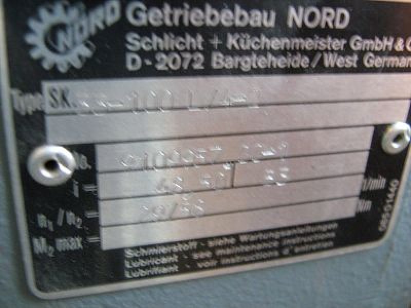 SK 100 L/4-2 Getriebau NORD