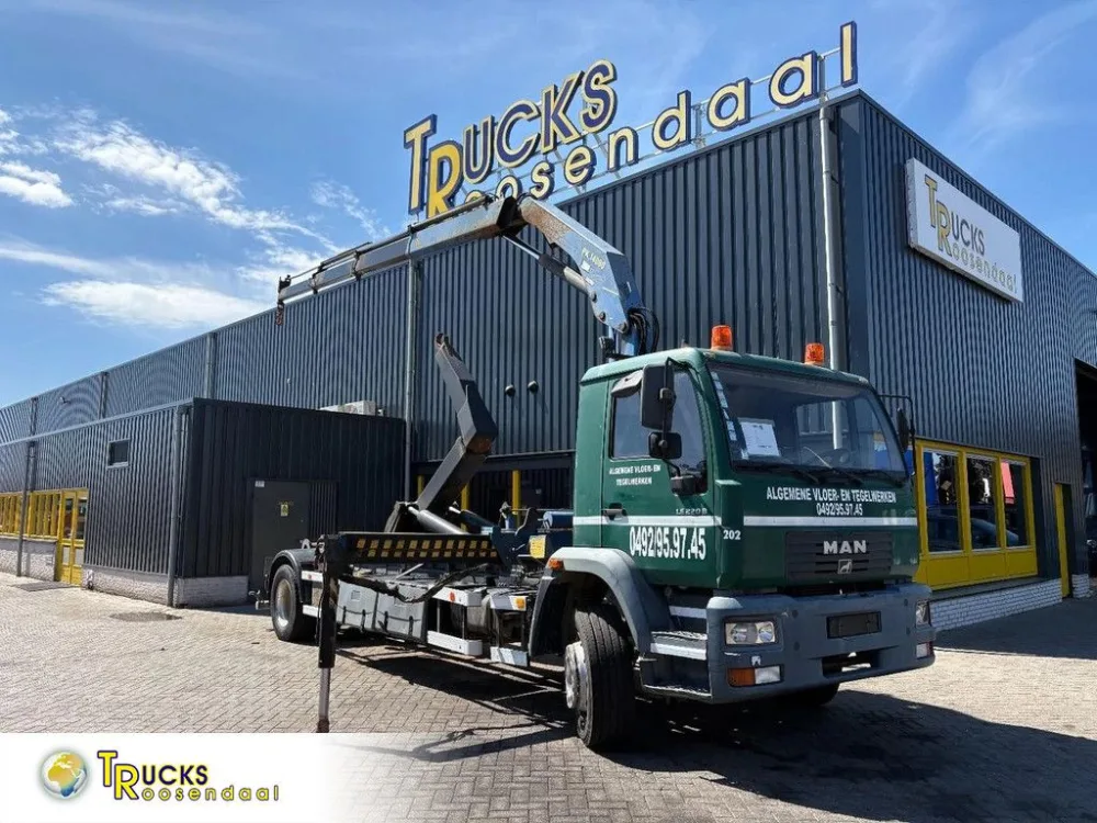 MAN Le 220 B + Palfinger PK 14080 - 3X Ext + Hook Arm System