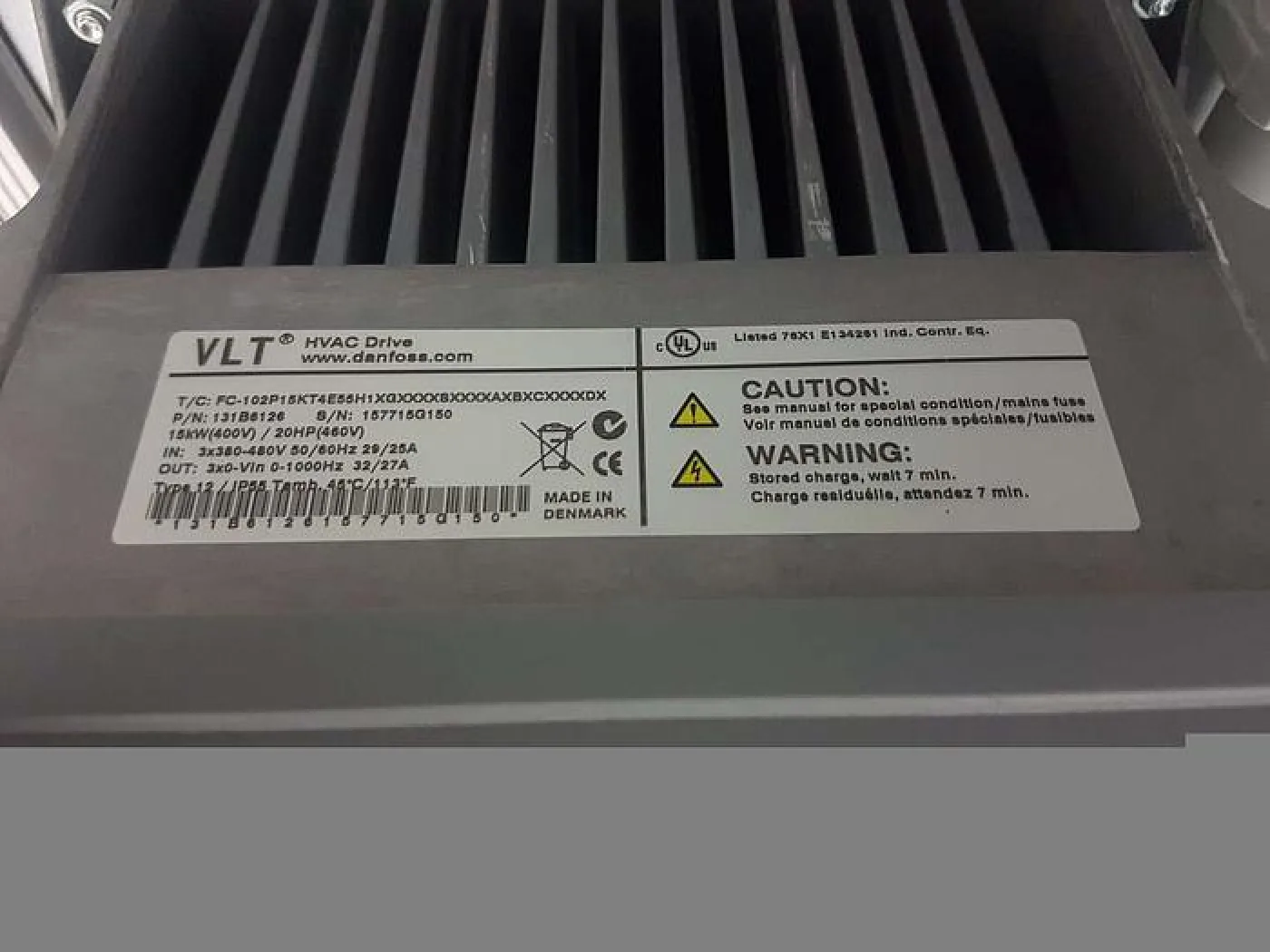 DANFOSS VLT FC100 HVAC Drive - 4