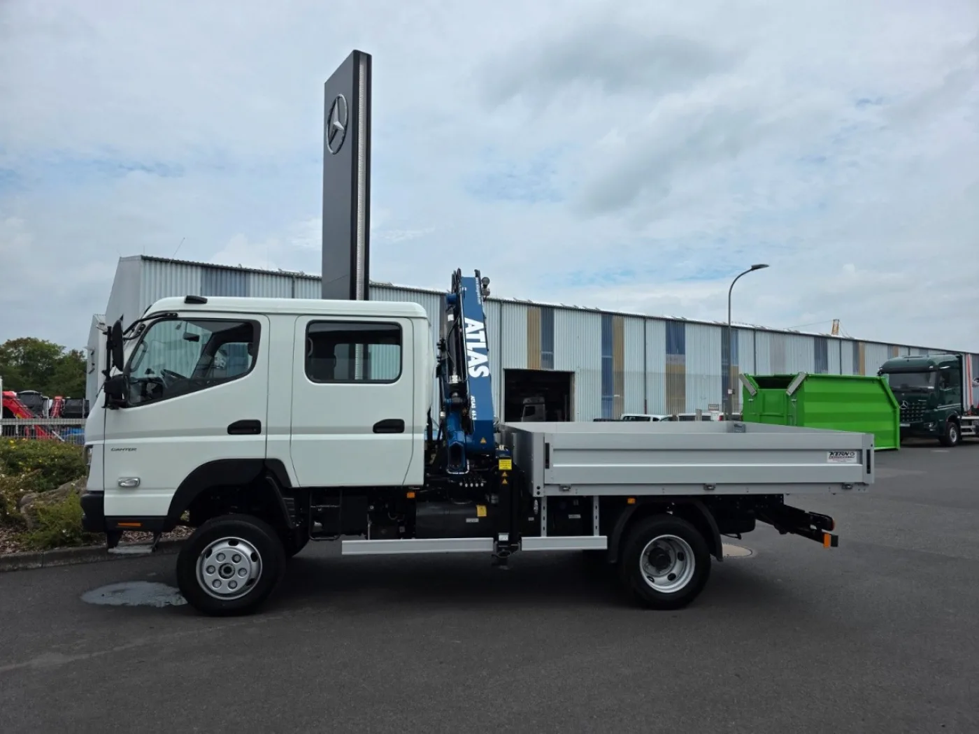 Mitsubishi Fuso Canter 6C18D DoKa 4x4 Kran Atlas 65.2 - A2 - 6