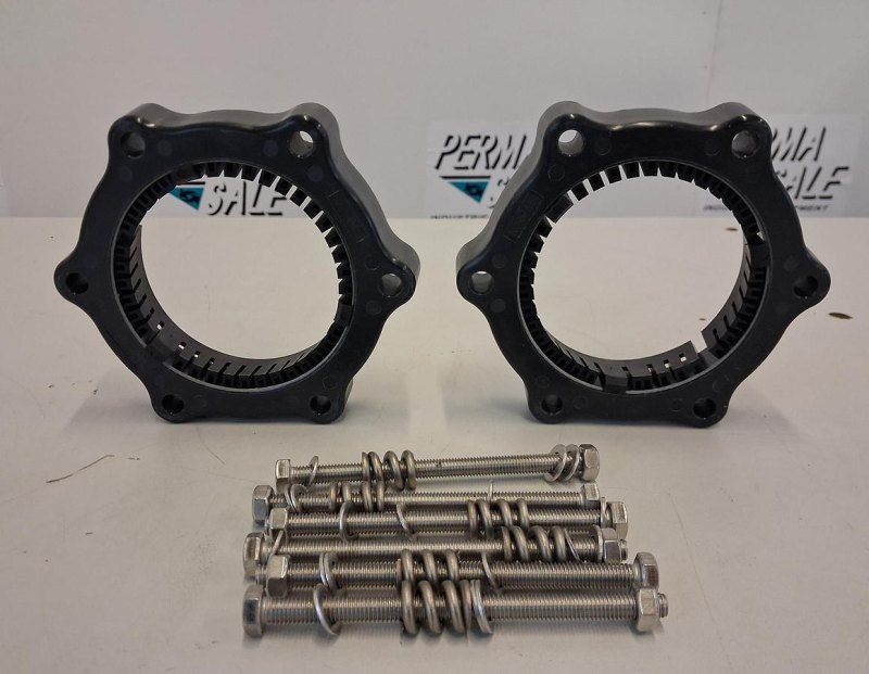 QVF Schellenringsystem Typ PF für Glas-Glas-Verbindungen DN100