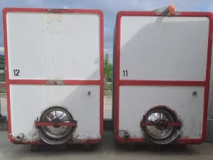 CONCRETE TANKS FOR WINE CAPACITY LITERS 2500 (HL 25), SECON HAND EQUIPMENT
