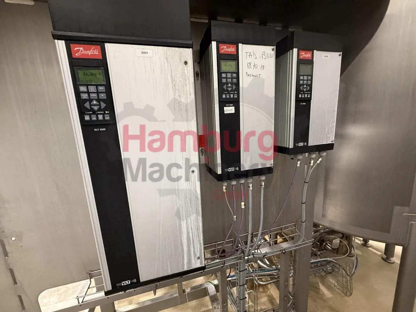 Aseptic processing plant, bottle blowing, filling, closing, labelling and packing line for PET bottles of 0,4/0,5/1,5 liter - Tetra Pak / Sidel / Krones - 7