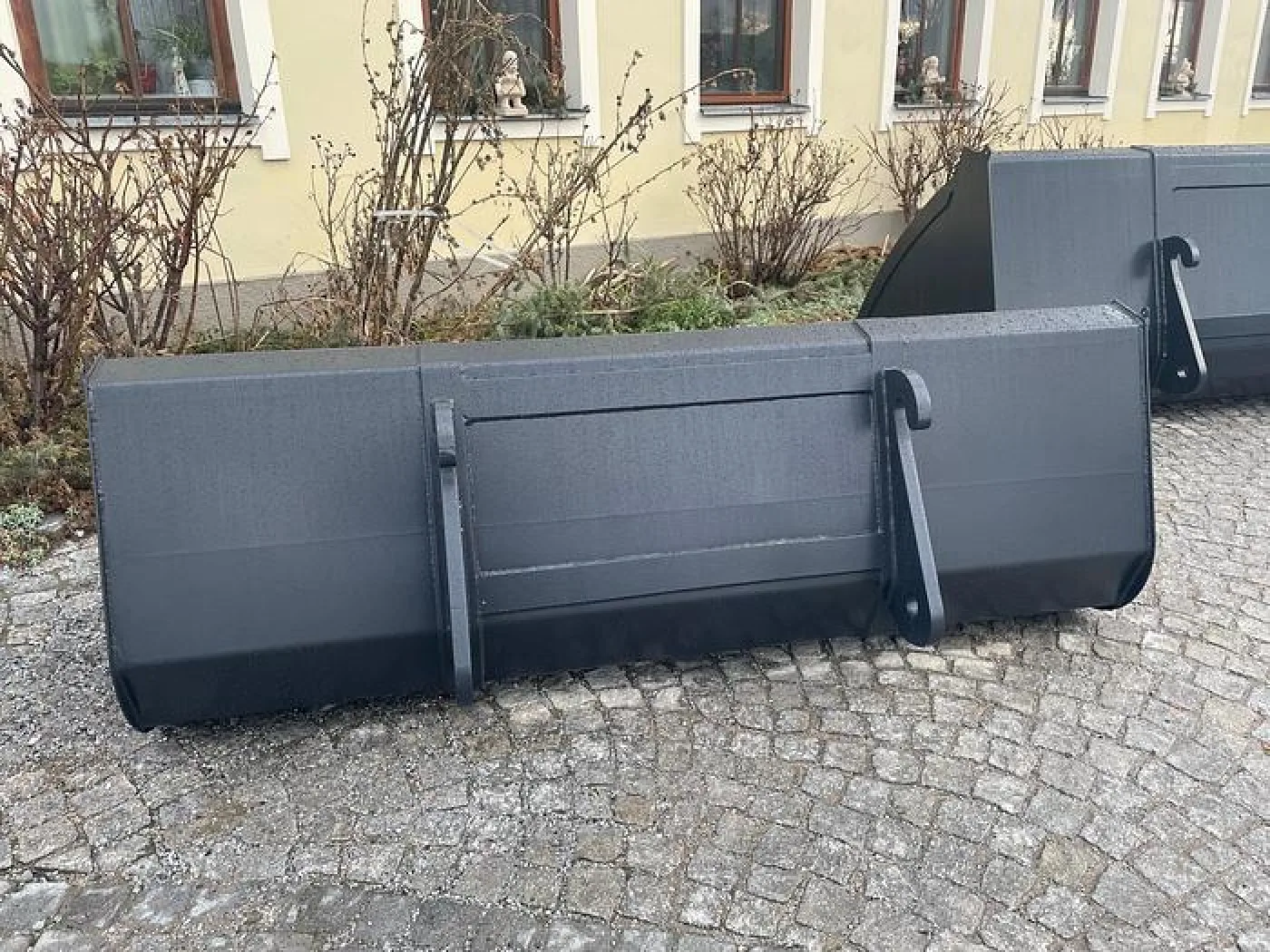 BIG SUN Schwergutschaufel 250 cm mit Kramer / Claas Scorpion Aufnahme - 2