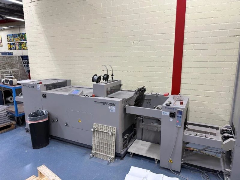 Horizon 1 x VAC-100 with SPF 20A - FC 20A bookletmaker