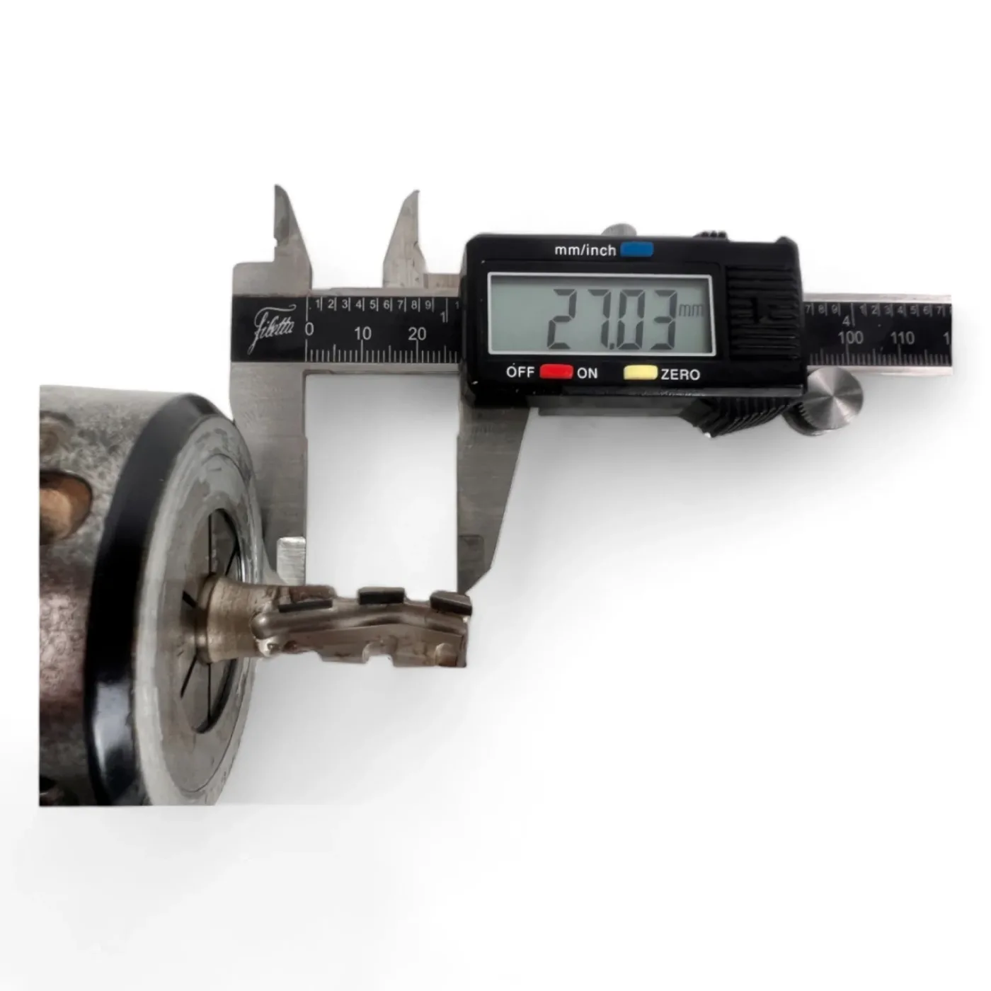 HSK 63 F Spannzangenfutter mit Bohrungsaufnahme und DIA Fräser D=11,5 mm L=27 mm - 5