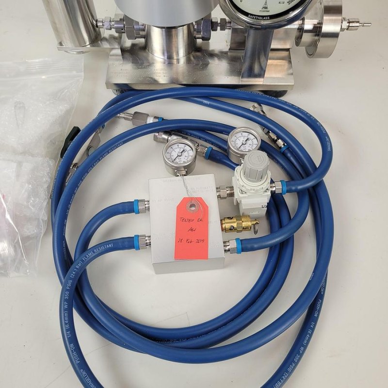 Avestin EmulsiFlex-C5 for homogenizer with sealed toolings and spares