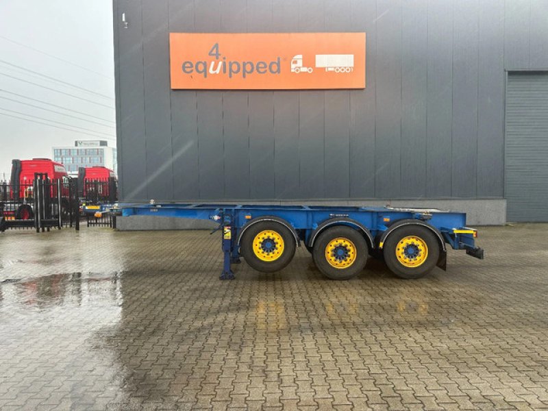 Burg 20FT/3-axles / empty weight: 3.290kg / SAF DISC / ADR (EXII, EXII, FL, OX, AT) / LIFTAXLE / NL-Chassis