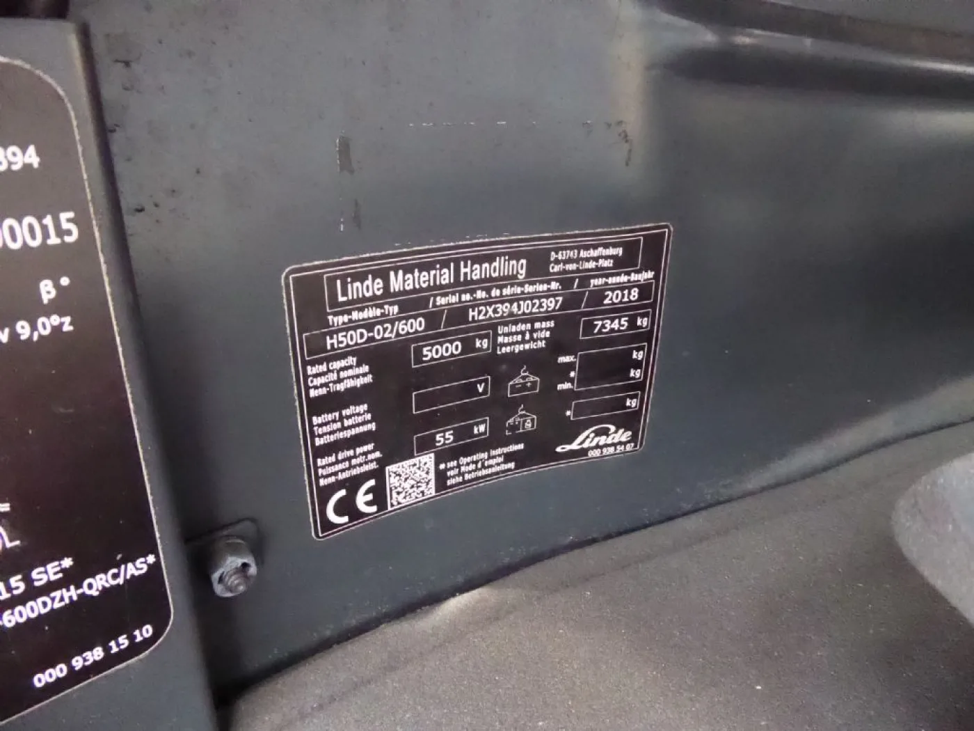 Linde H50D-02/600 - 3