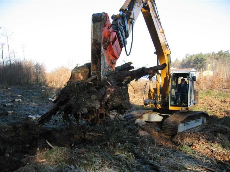 Westtech R900 R1300 Rodeschere Wurzelstock