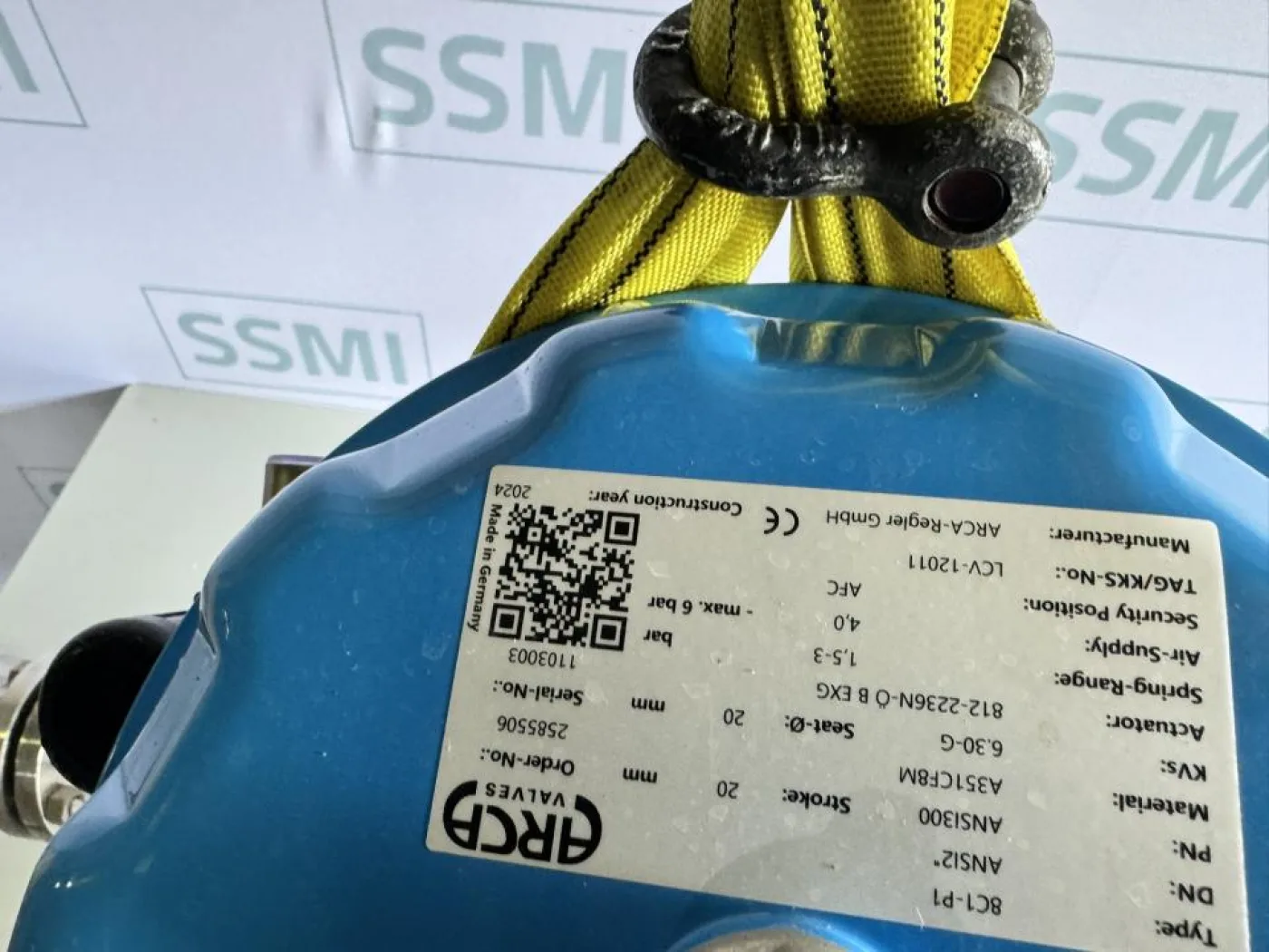 2024 ARCA / Siemens Pneumatic control valve with positioner - 5