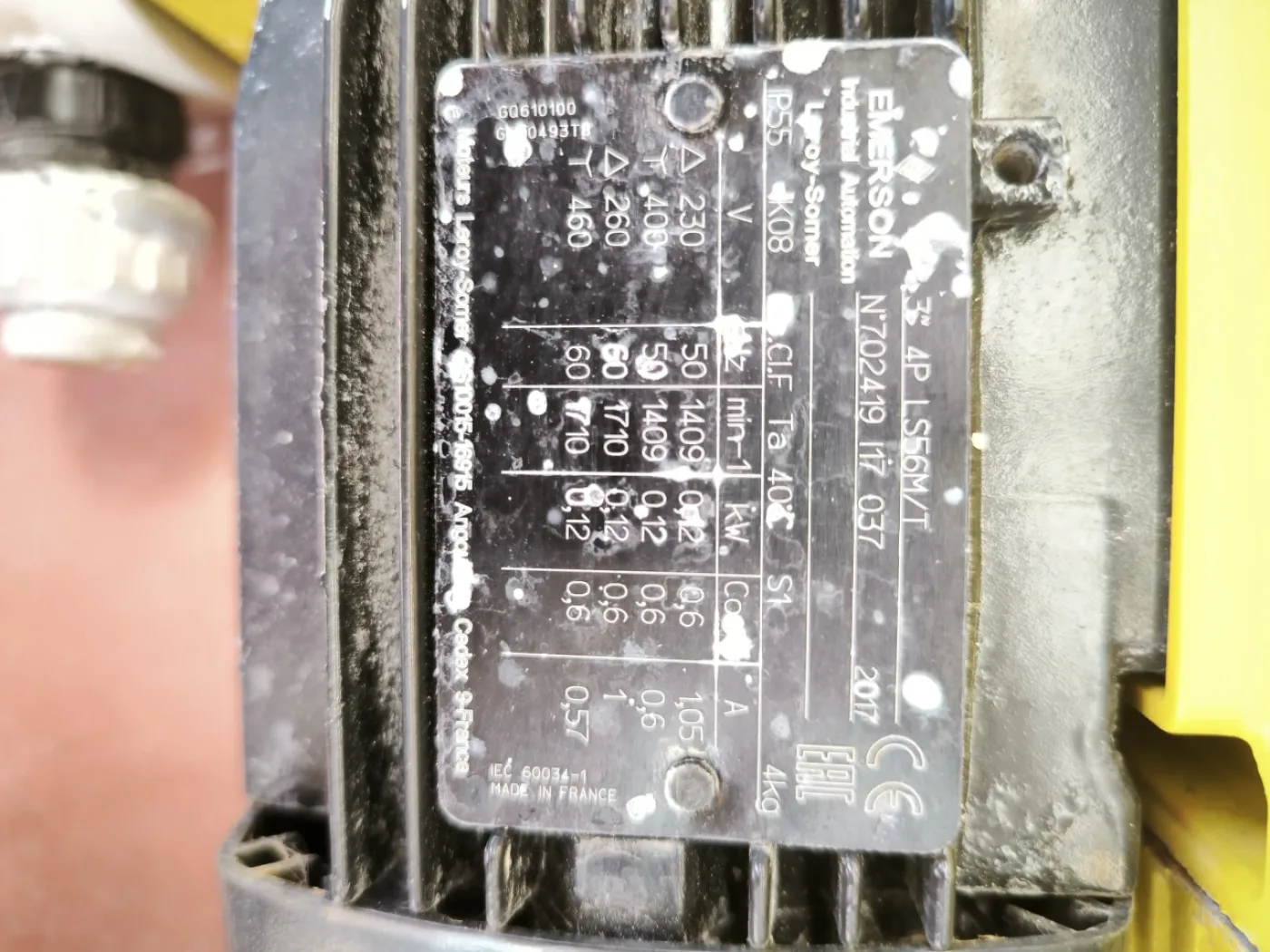 METERING PUMP MILTON ROY GM240M40Q3V 0.25 m3/h - 7