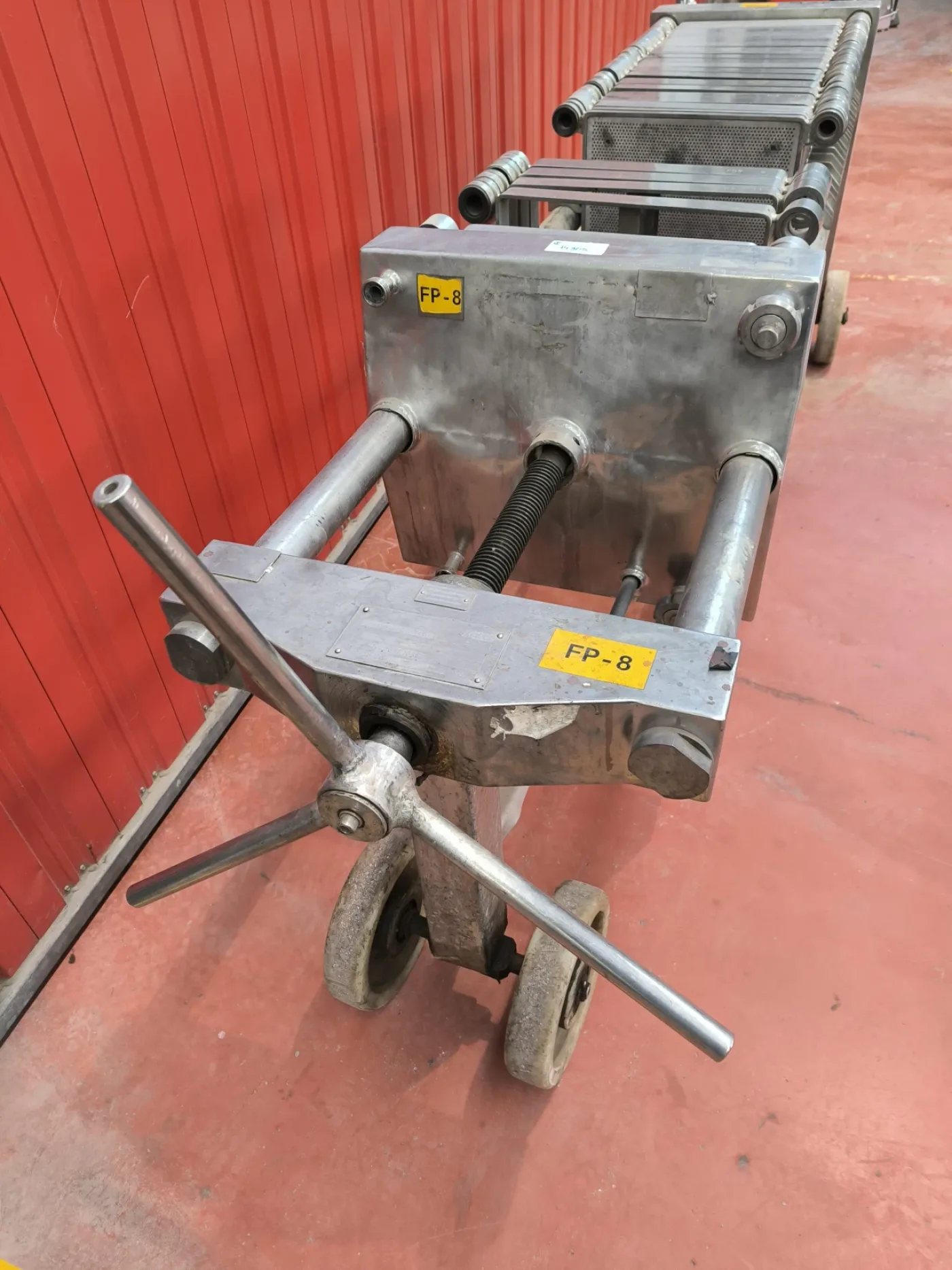 FILTER PRESS KHS ORION C40/56 KG STAINLESS STEEL 316 - 3