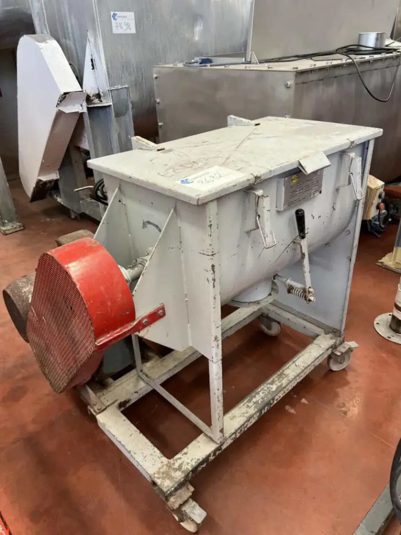 CIMA N-P-1 BAND MIXER 120 LITERS STAINLESS STEEL - 1