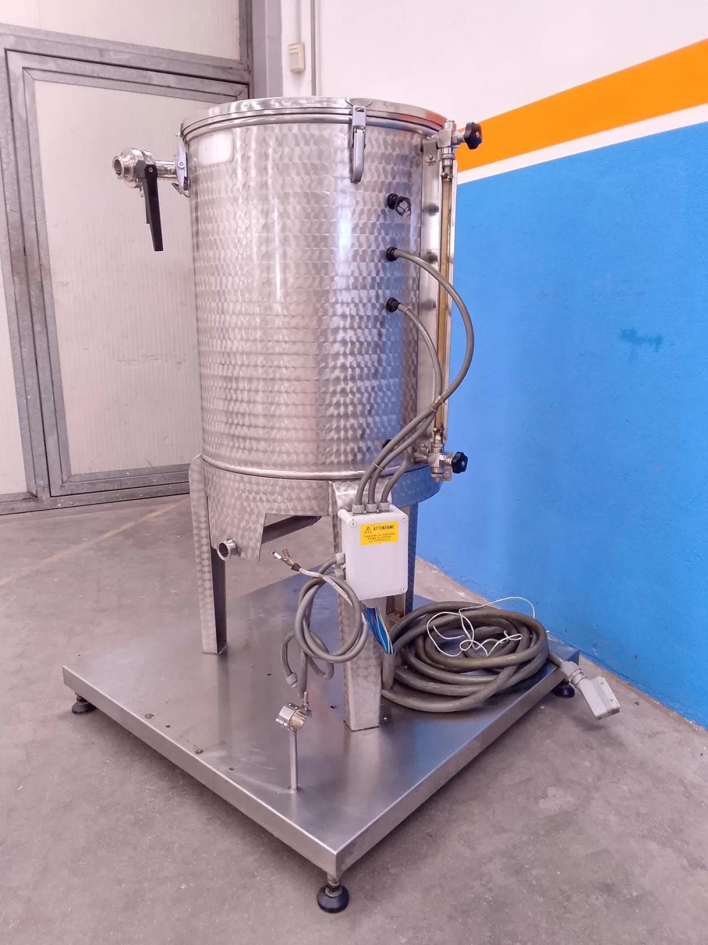 SERBATOIO ACCIAIO INOX 200 L - 7