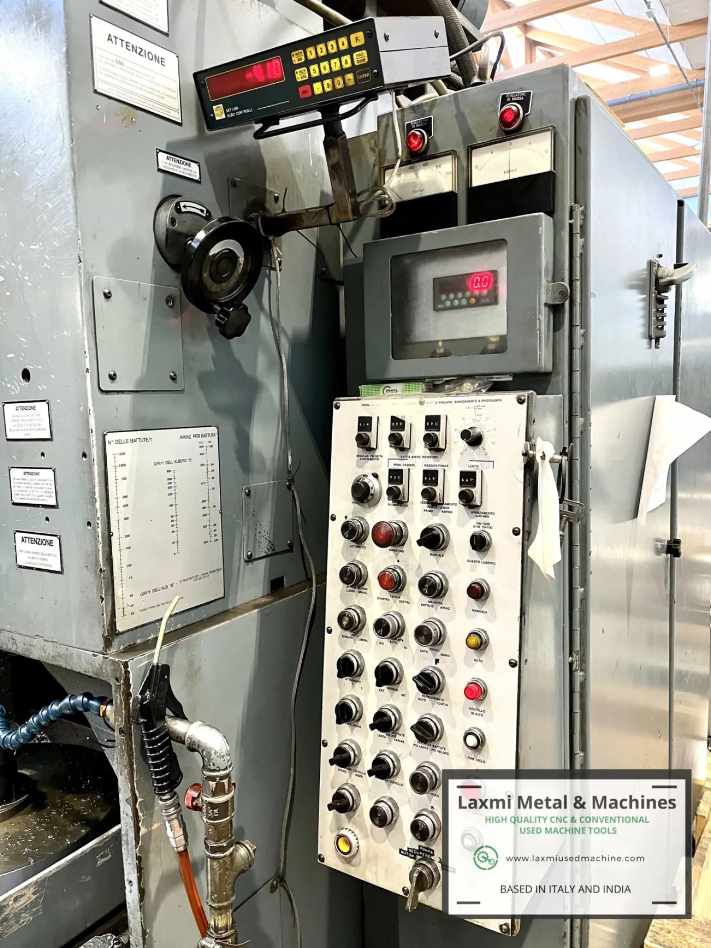 HIGH-SPEED GEAR SHAPER, DEMM - SR 250 - Laxmi Metal & Machines, Rohtak - 8