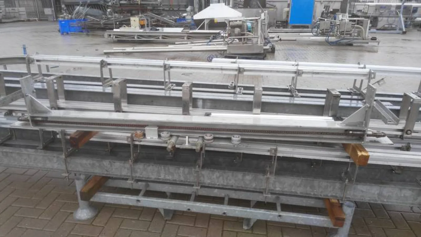 Bi-rail and walking beam conveyor - 3