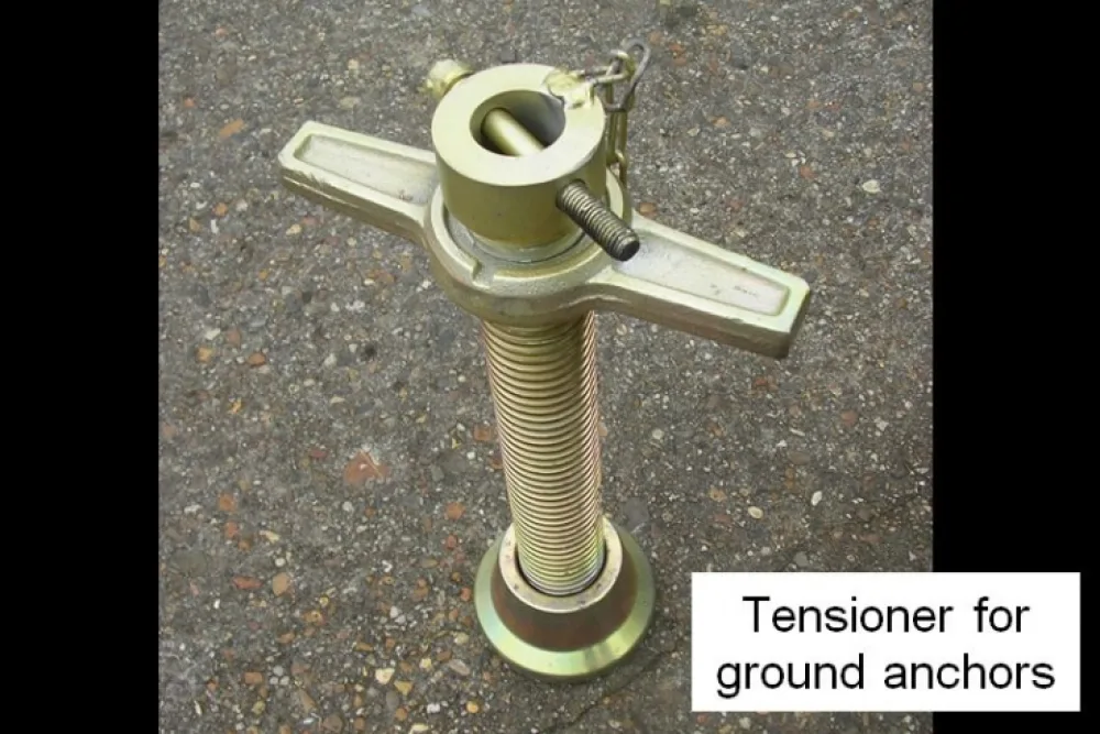 Tensioner for Ground Anchors