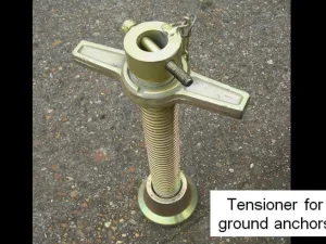 Tensioner for Ground Anchors